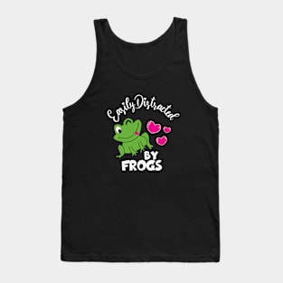 easily distracted by frogs Tank Top